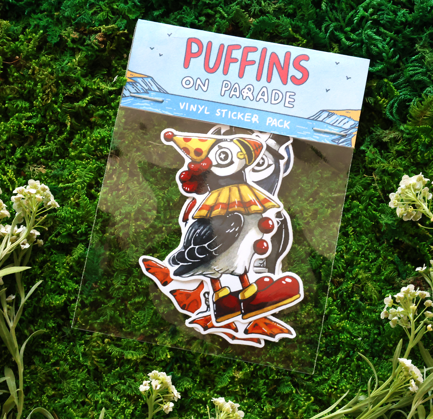 Puffins on Parade Sticker Pack