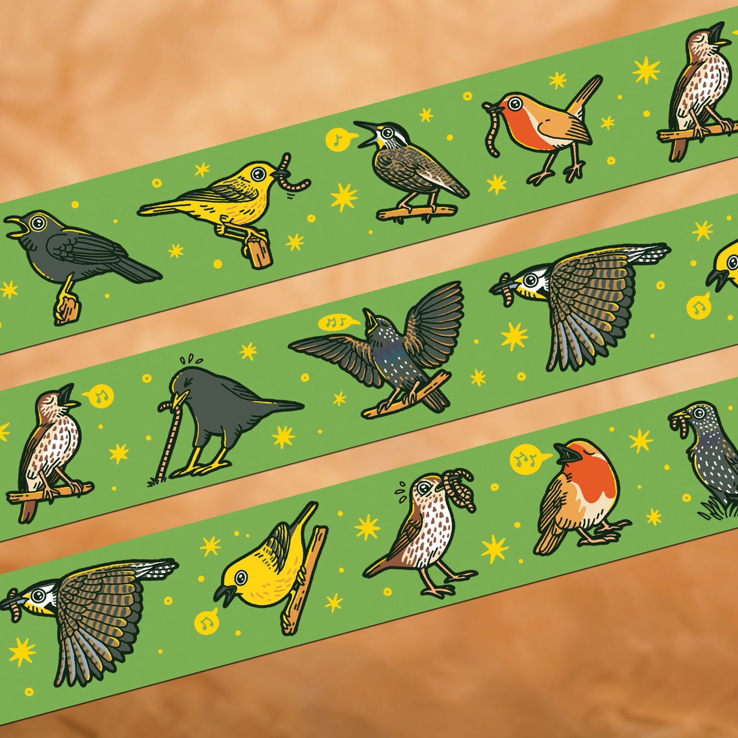 Early Bird Washi Tape