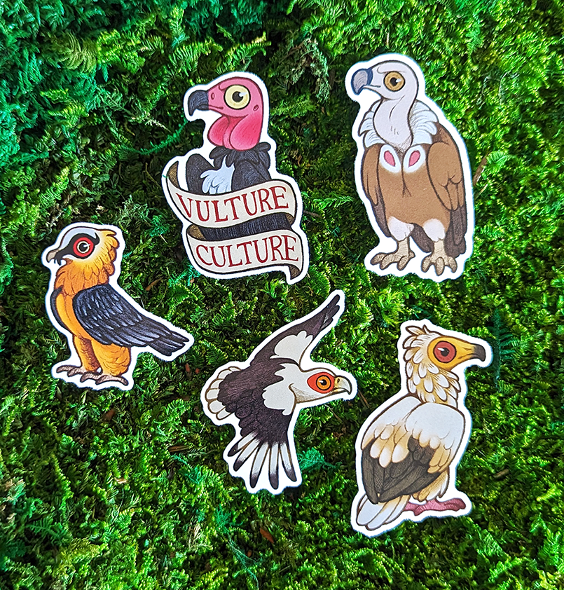 Vulture Sticker Packs