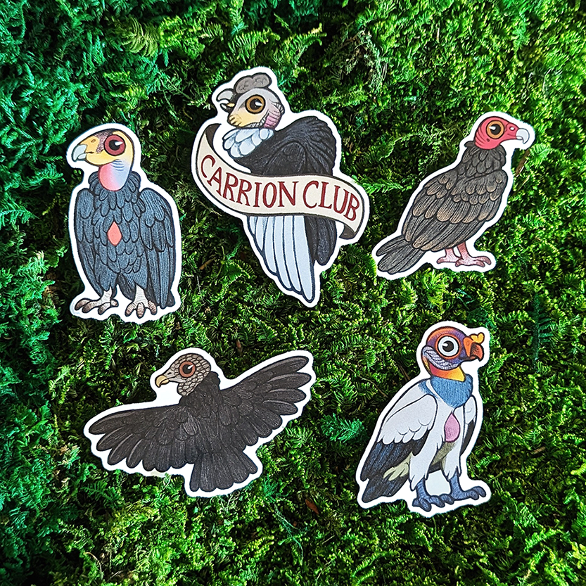 Vulture Sticker Packs