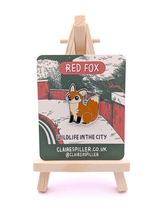 Fox Enamel Pin