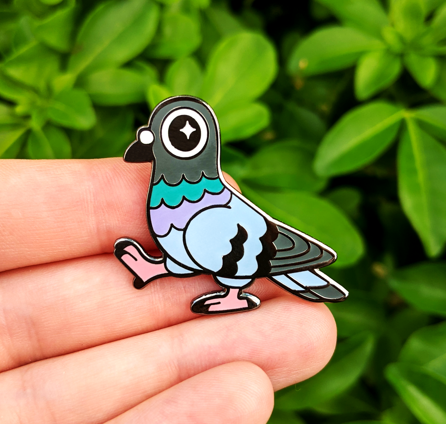 Rock Dove Enamel Pin